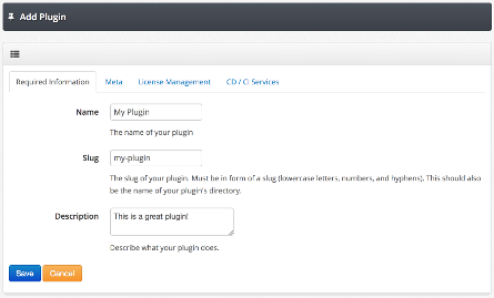 manual add plugin